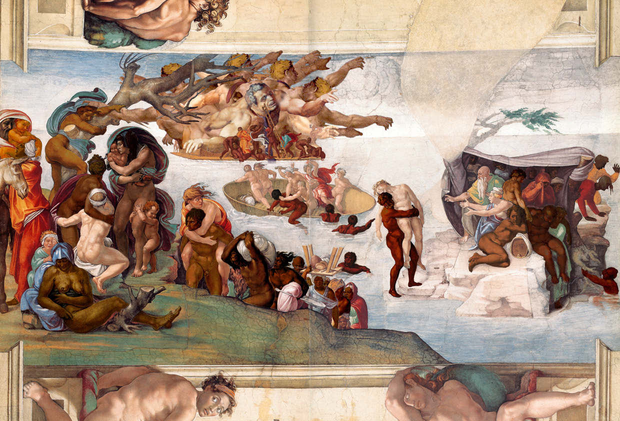 jeavons17 Noah’s Ark reimagined as the IMF/World Bank overseeing the flood of Capital into the Global South since the Bretton-Woods Conference of 1944